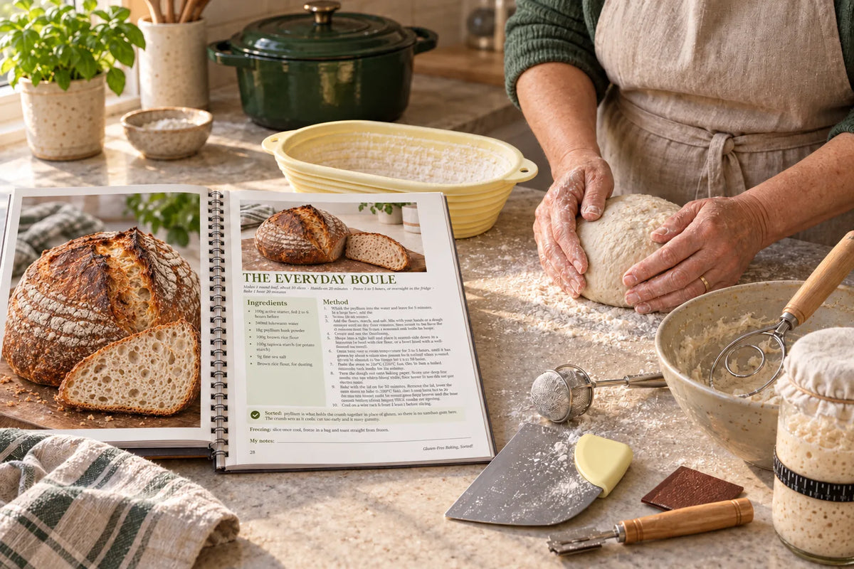 Gluten-Free Baking, Sorted! Physical Book, 101 Sourdough Bakes from On ...